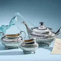 Shackleton's Silver Tea Set to be Auctioned