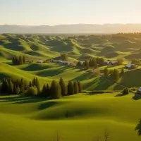 Palouse: America's Tuscany Blooms in Autumn with Golden Hues