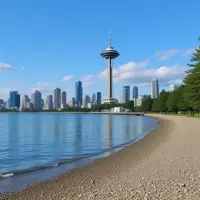 Alki Beach Park: A Tranquil Coastal Retreat with Stunning Seattle Skyline Views
