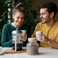 Brewing Brilliance: Master Coffee on the Go with a Four-Item French Press Kit
