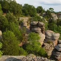 Exploring the Natural Wonders of Illinois: A Journey Through Shawnee National Forest's Garden of the Gods