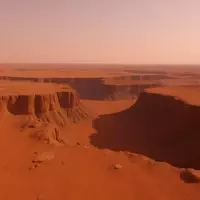 Virtual Journey Above the Martian Landscape Unveiled