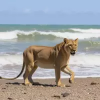 Namibian Lions Adapt to Coastal Life by Hunting Seals