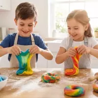 Rainbow Bagel STEM Learning Activities for Children