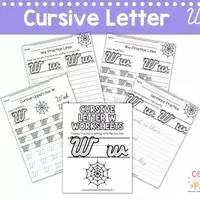 Mastering Cursive 'W': A Comprehensive Guide to Engaging Practice Worksheets