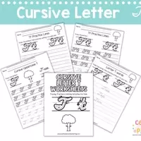Mastering Cursive 'T': Engaging Worksheets for Young Learners