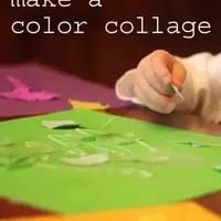 Engaging Young Minds: Crafting a Simple Color Collage