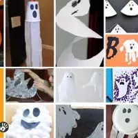 Fifteen Adorable Ghost Craft Ideas for Children This Halloween Season