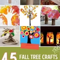 Captivating Autumn Tree Creations for Children